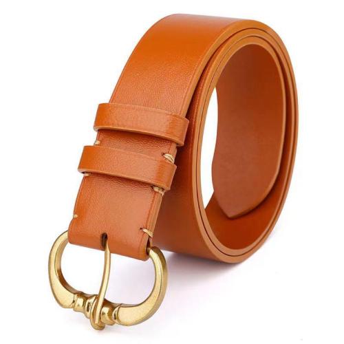 Fashionable Minimalist Women's Leather Belt