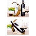 Creative stainless steel wine rack