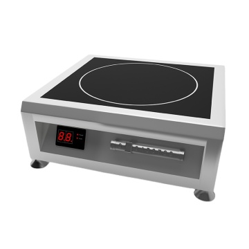 2025 New Model 8000W Stainless Steel Intelligent Wok Induction Cooktop