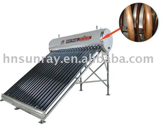 Pre-heated integrated solar hot water heater