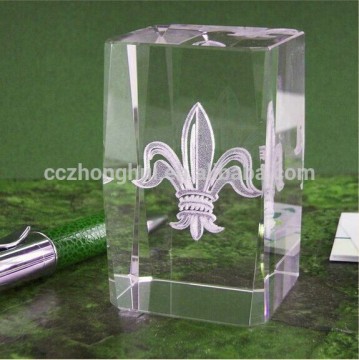 elegant crystal 3d laser cube on sale