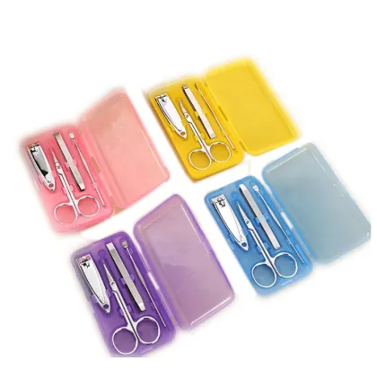 Nail Care Personal Manicure Pedicure Set & Travel Grooming Kit Tools