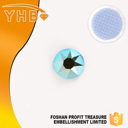 YHB Made in China high quality fashionable shinning eastern star glass chaton rhinestone sheet
