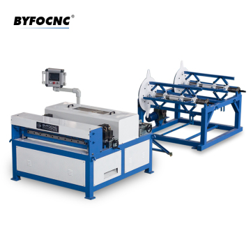 Auto Square Duct Production Line with 2 Duct Machines