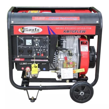 Portable Diesel Welding Generator - 10HP Welding Machine 5KVA 6KVA
