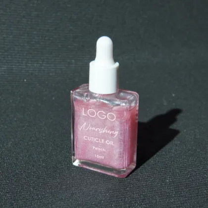 2024 New Arrival Private Label Glitter Nail Cuticle Oil Bottle Custom Huile Oil