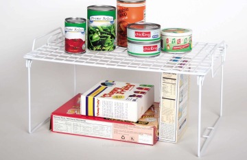 metal wire kitchen shelf