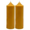 Wholesale Pure Natural Beeswax Pillar Candles