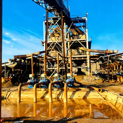 High Tech Stone Gold Processing Plant 20-150TPH