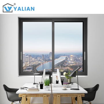 Modern Soundproof Triple Glazed Aluminium Sliding Windows