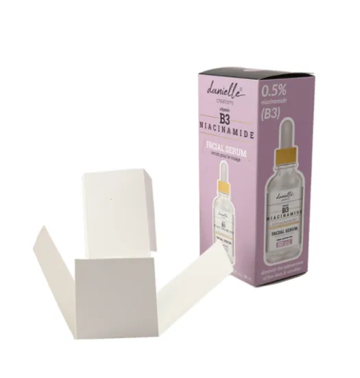 Custom logo paper box printing cosmetic skincare
