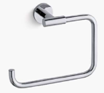 Người giữ giấy vệ sinh chrome không có nắp