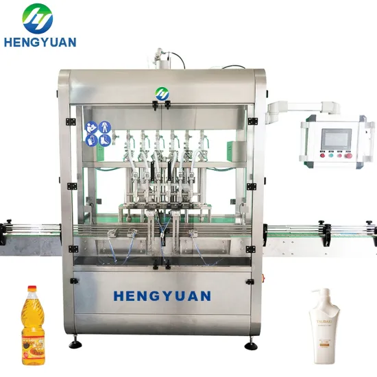 Servo Motor Driven Piston Dosing Filling Machine for 50-1000 ml Liquids