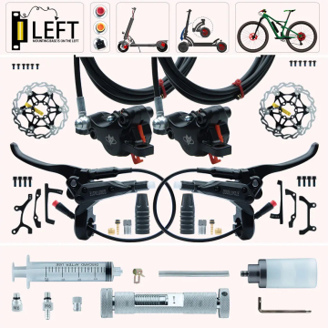Goodtaste GT03N Left Disc Hydraulic Brake Untuk E Bike MTB Electric Scooter