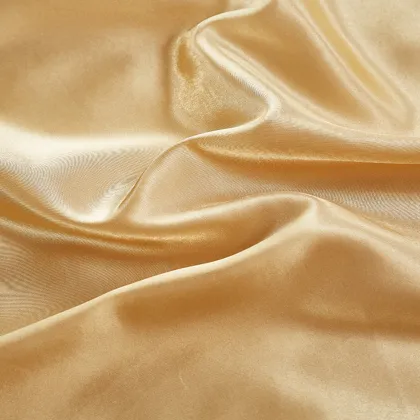 Summer Cooling Luxury Royal Yellow Comfortable Silk Satin Bedding Set