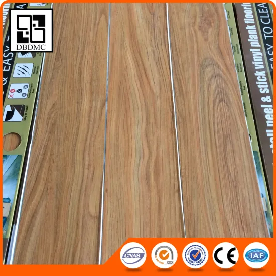 Wood Grain Color Decorative Pvc Kitchen Floor Sticker Wood Grain Vinyl Flooring