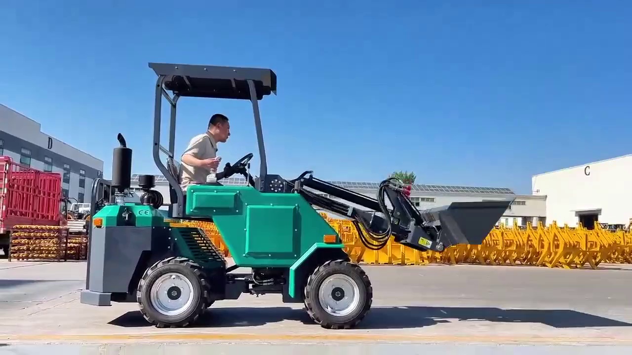 Diesel Engine Agricultural Skid Steer Loader