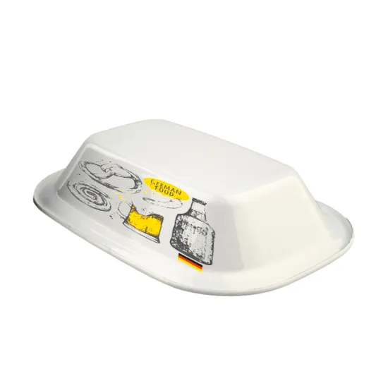 Ceramic Plate Square Dinner Plate for Hotel and Restaurant