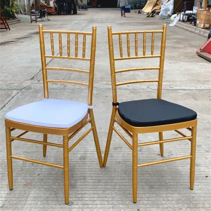 Discount Gold Tiffany Chairs for Dubai Weddings