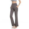 High-Waisted Slim Boot-Cut Yoga Buxur