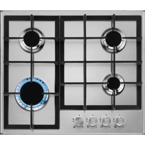 Cooktop AEG Top 4 anelli in acciaio incorporato