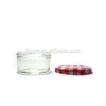 Wholesale 100Ml Small Capacity Nutella Glass Jar