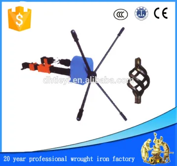 used manual wrought iron steel basket twisting machine manual metal crafts tools
