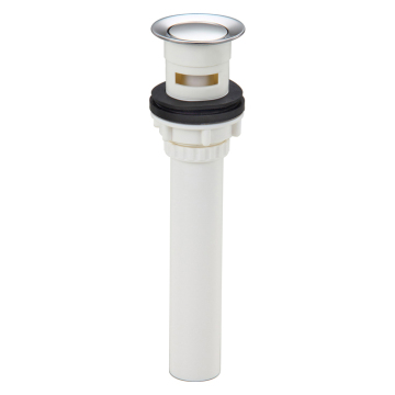 Faucet hardware waste water drain kit and plastic Pop Up in kitchen