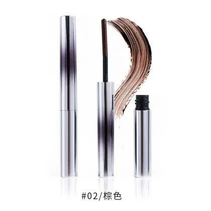 Custom Logo Waterproof 4D Curling Organic Brown Mascara for Eyebrows
