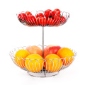 2-Tier Creatieve Keuken Multifunctionele Opslag Fruitmand