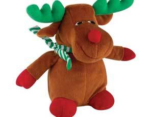 reindeer soft toy , stuffed reindeer toy, christmas plush reindeer toy
