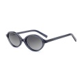 Retro Oval Acetate Sunglasses
