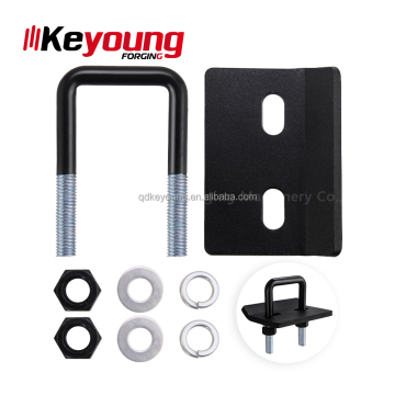 Keyoung Heavy Duty U-bolt Hitch Stabilizer for 2" and 1.25" Trailers