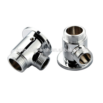 2PCS Elbow Chrome Plate Kit Brass Elbow Fixing