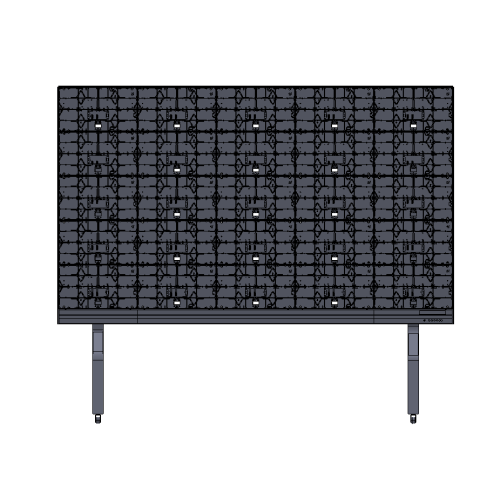 Hight resolution 136 inch led TV home theatre