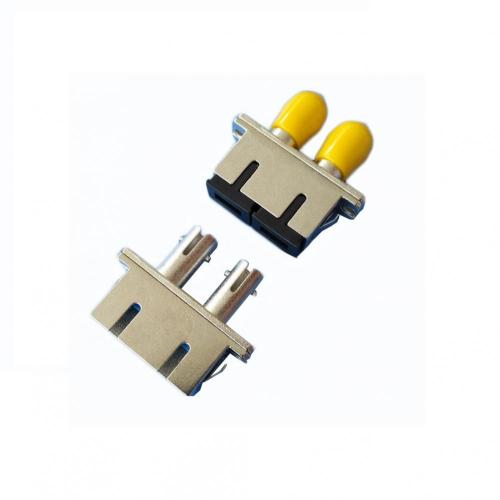 SC-ST Female to Female Duplex Hybrid Adapter