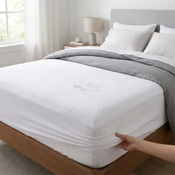 Waterproof Mattress Protector Cotton Terry Fabric