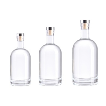 Super Flint Glass Bottles: 500ml, 700ml, 750ml - Empty Rum & Liquor Glass Bottles