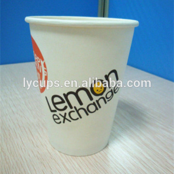 Disposable customized SINGLE wall DRINKING papercup