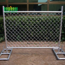 Galvanised temporary fence brace