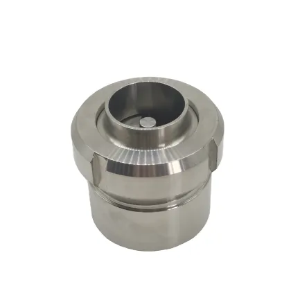 Sanitary Stainless Steel 304 316L Union Type Check Valves for Piping Systems
