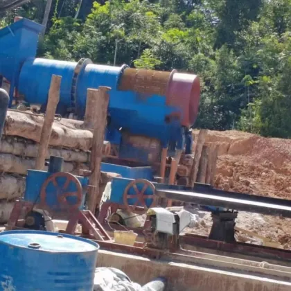 Trommel Scrubber for Efficient Mineral Recovery in Alluvial Deposits