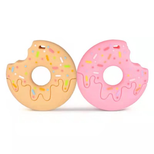 Chew Baby Food Grade Silicone Donut Teether