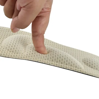 Flat Foot Orthopedic Insoles For Shoes Women High Heel Arch Support Shock Absorbing Men Shoe Insole Sole Pad Inserts Cushion 4D