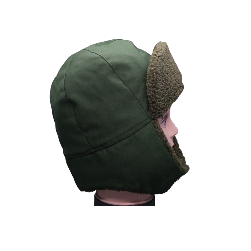 Теплая хлопковая шапка-ушанка для защиты от зимы