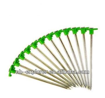 Nickel plated pegs / tent peg