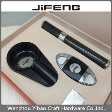 Universal hot product promotion gift ciagr lighter cigar ashtray, cigar tube, cigar cutter