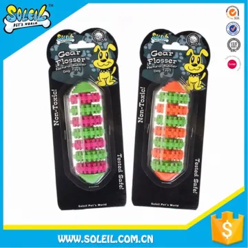 Fancy Design Non-Toxic Rubber Lucky Dog Toy