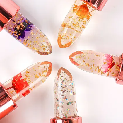 Wholesale Flower Magic Lipstick: Change Color Moisturizing Lipstick with Clear Foil
