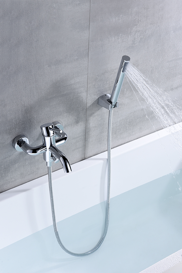 wall mount roman tub faucet with sprayer